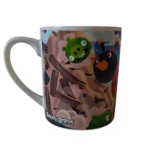 Angry Birds Ceramic Mug with Colorful Design